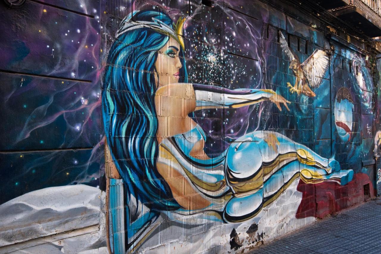 Street Art Fantasy 1 Lägenhet Málaga Exteriör bild