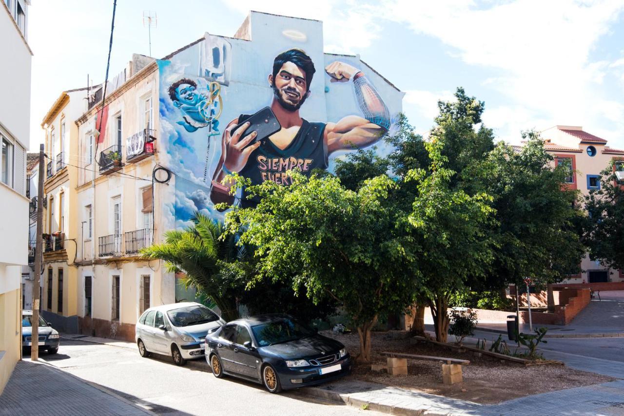 Street Art Fantasy 1 Lägenhet Málaga Exteriör bild